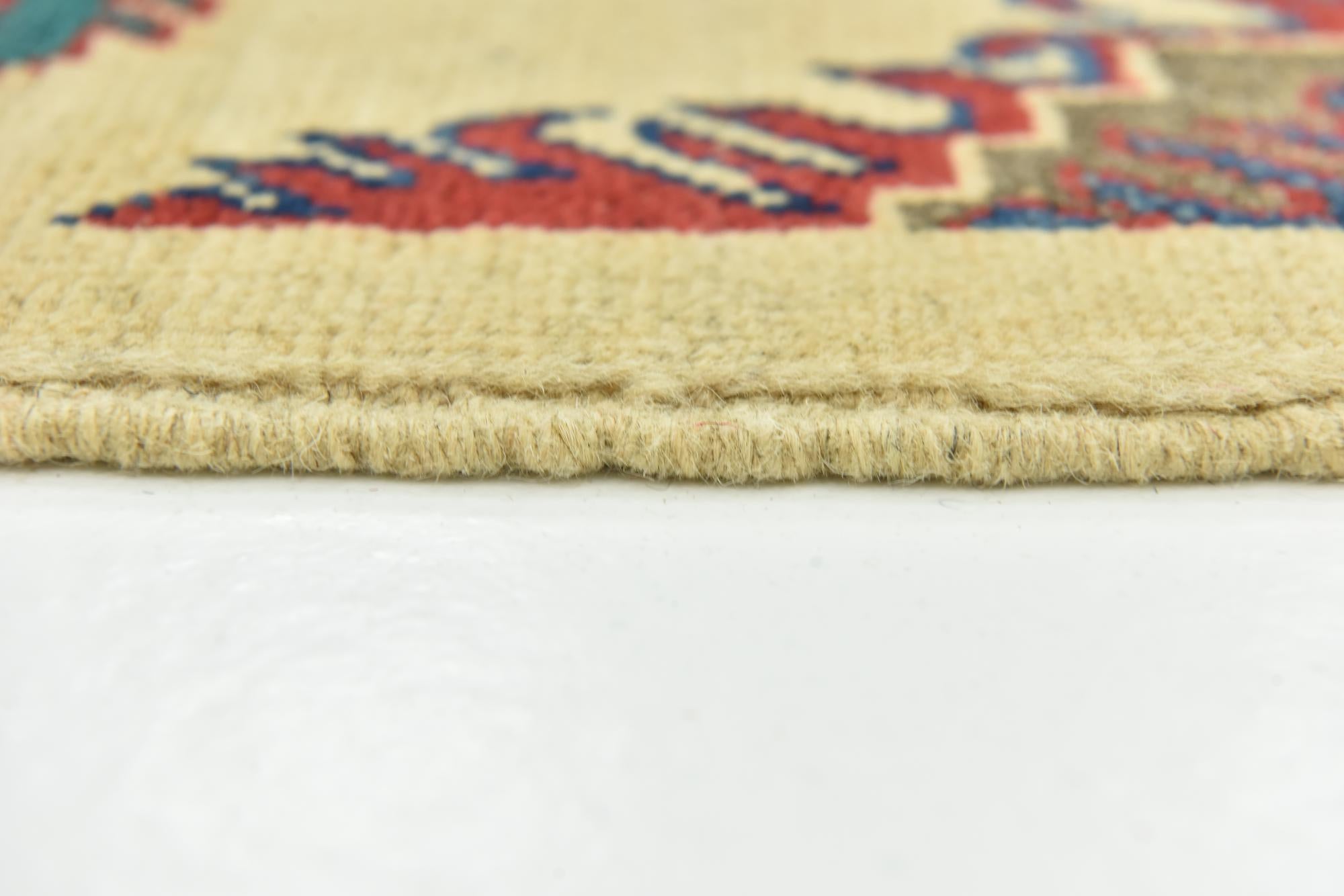 6' 8 x 9' 6 Hand Knotted Kazak Rug