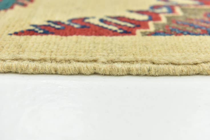 Detail image of 6' 8 x 9' 6 Hand Knotted Kazak Rug