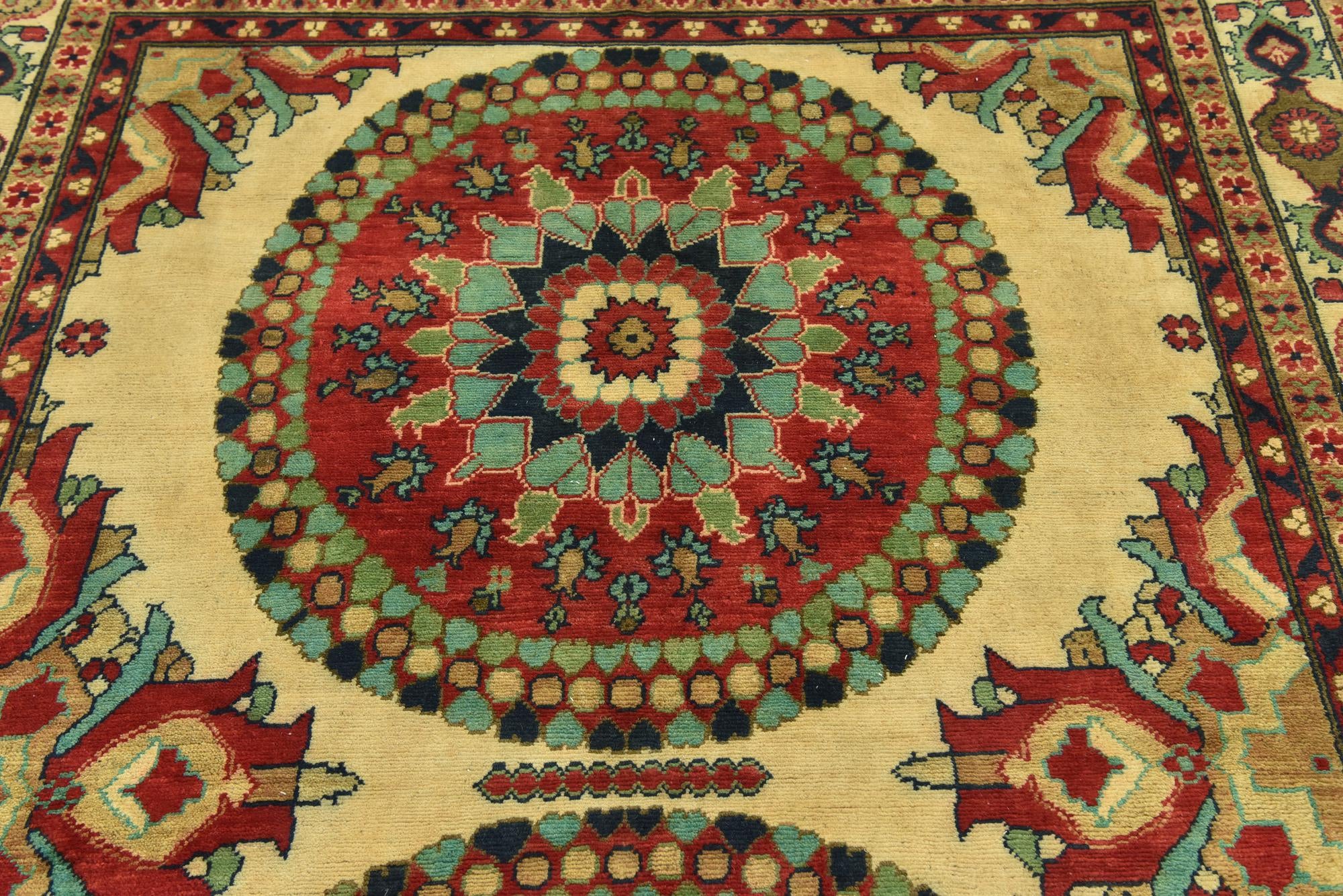 6' 6 x 9' 6 Hand Knotted Kazak Rug