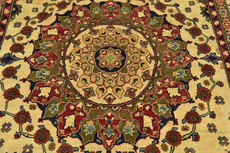 Detail image of 6' 7 x 10' 2 Hand Knotted Kazak Rug