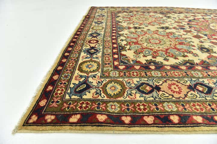 6' 7 x 10' 2 Hand Knotted Kazak Rug