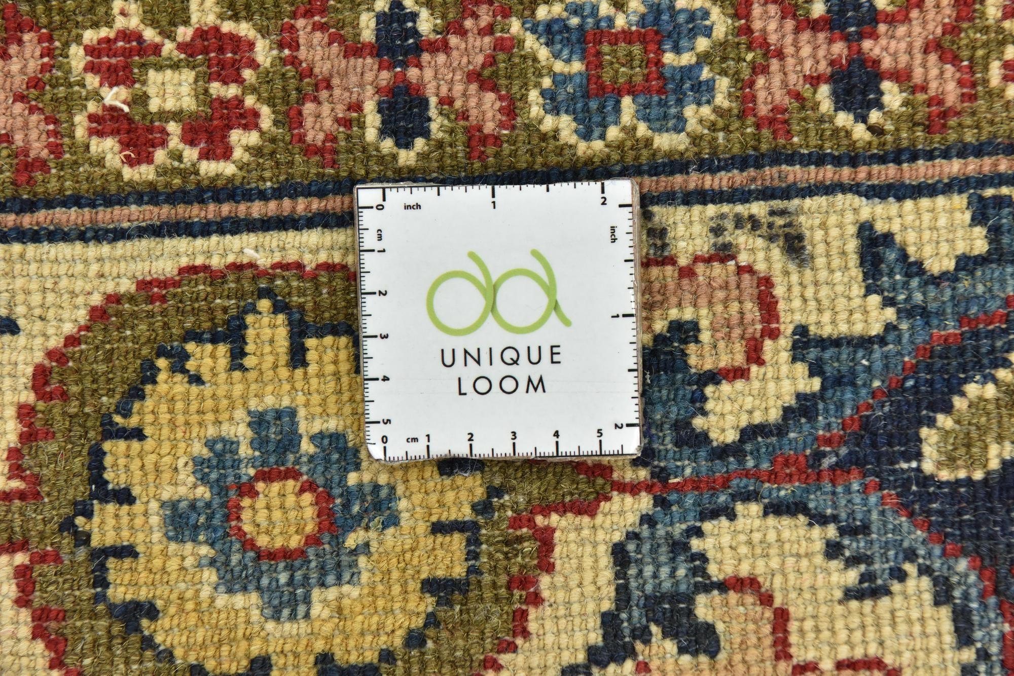 6' 7 x 10' 2 Hand Knotted Kazak Rug