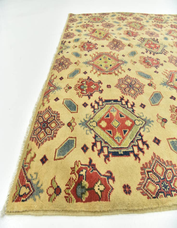 Detail image of 6' 7 x 9' 9  Hand Knotted Kazak Rug