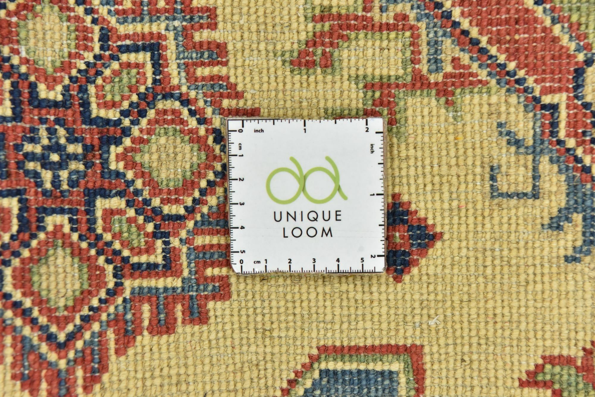 6' 7 x 9' 9 Hand Knotted Kazak Rug