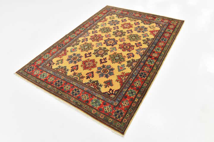 5' x 7' Hand Knotted Kazak Rug