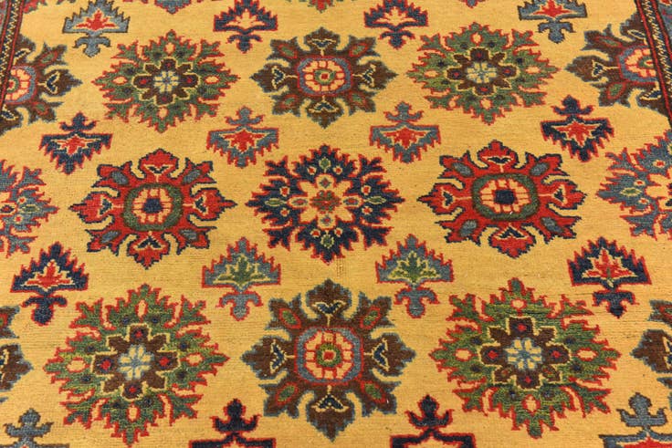 Detail image of 5' x 7' Hand Knotted Kazak Rug