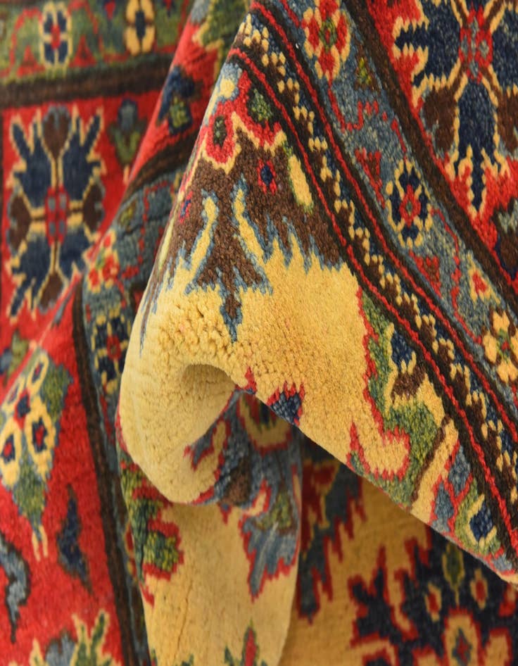 Detail image of 5' x 7'  Hand Knotted Kazak Rug