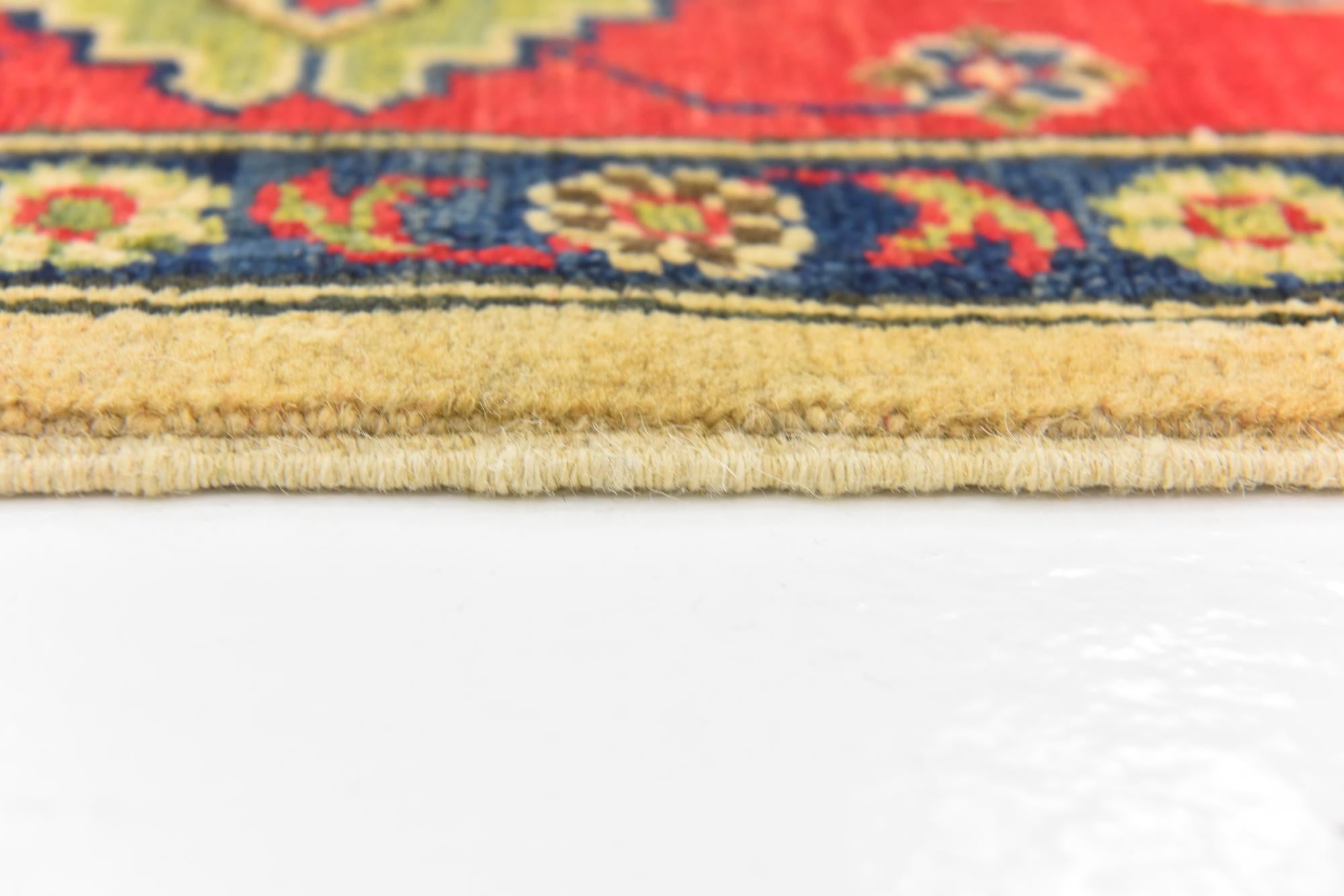 6' 8 x 10' 1 Hand Knotted Kazak Rug