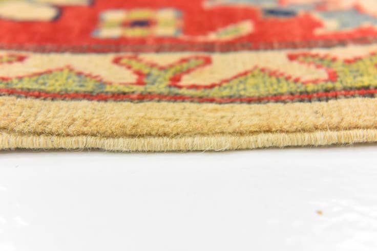 Detail image of 6' 1 x 9' 7 Hand Knotted Kazak Rug