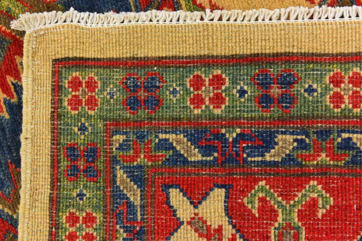 6' 8 x 9' 8 Hand Knotted Kazak Rug