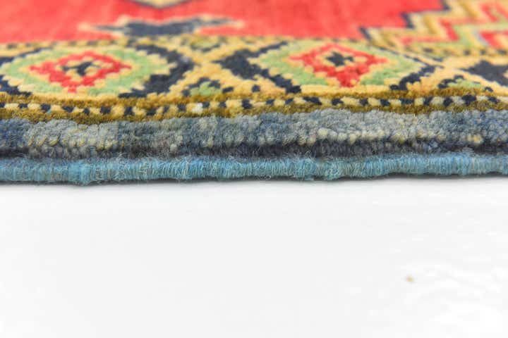 6' 8 x 9' 11 Hand Knotted Kazak Rug