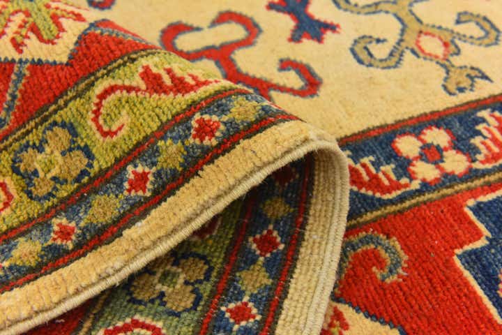 6' 2 x 8' 10 Hand Knotted Kazak Rug