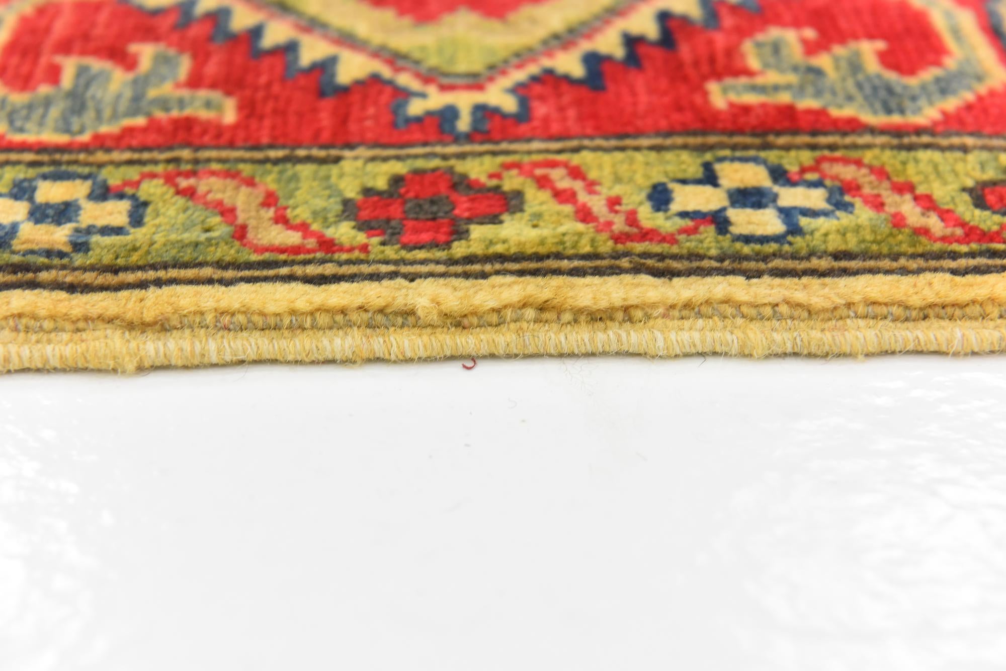 6' 7 x 9' 8 Hand Knotted Kazak Rug