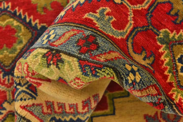 6' 7 x 9' 8 Hand Knotted Kazak Rug