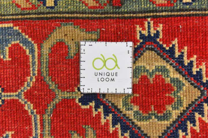 6' 7 x 9' 8 Hand Knotted Kazak Rug