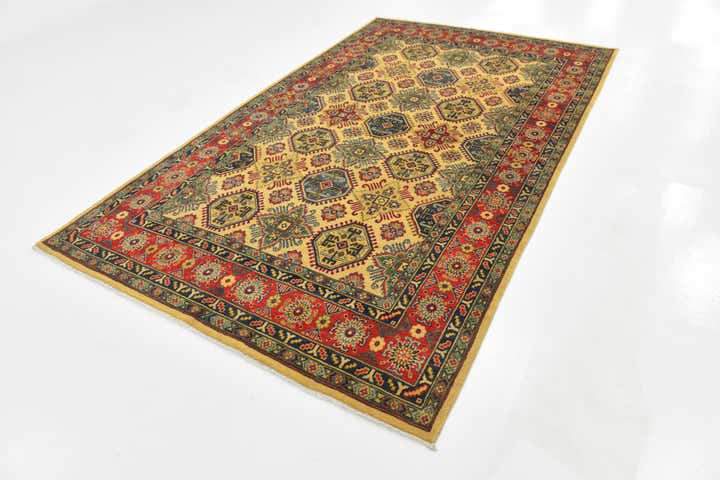 6' x 9' 11 Hand Knotted Kazak Rug