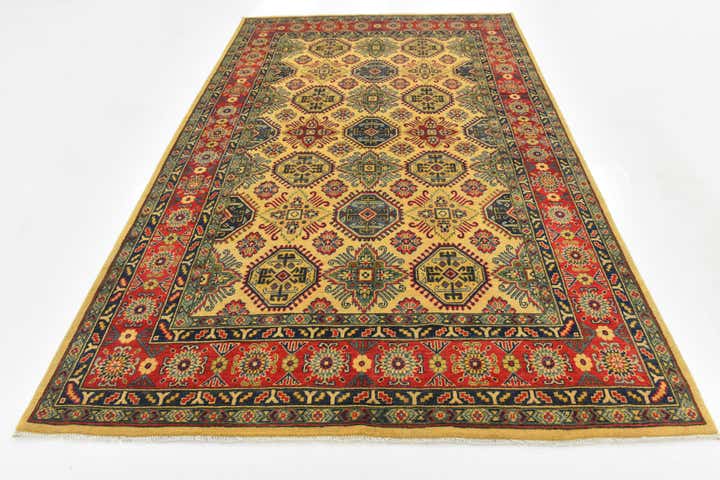 6' x 9' 11 Hand Knotted Kazak Rug