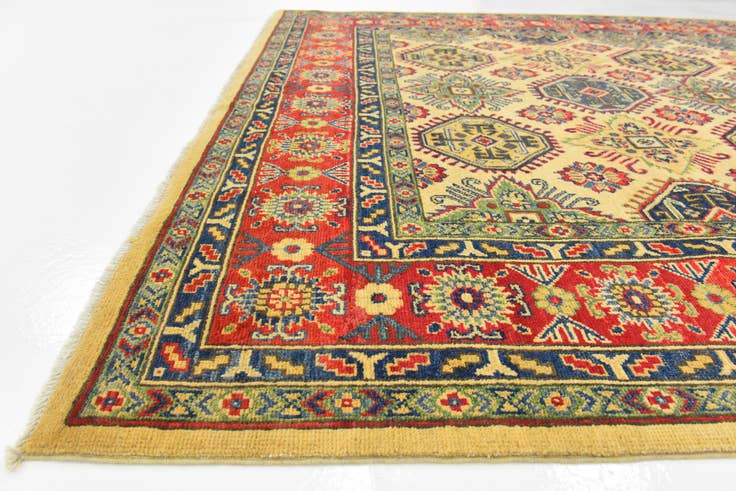 Detail image of 6' x 9' 11 Hand Knotted Kazak Rug