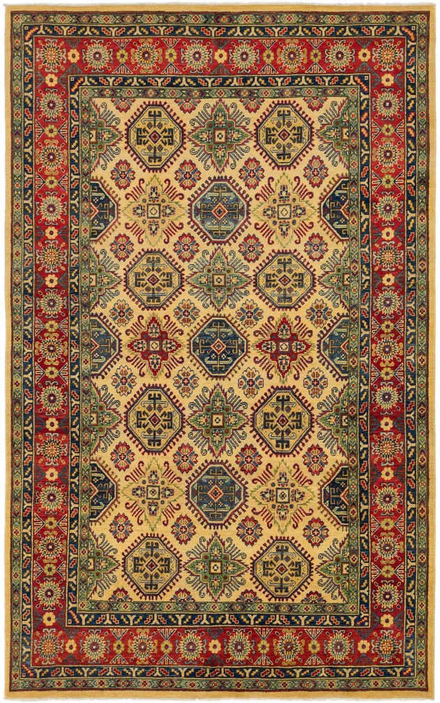 6' x 9' 11 Hand Knotted Kazak Rug