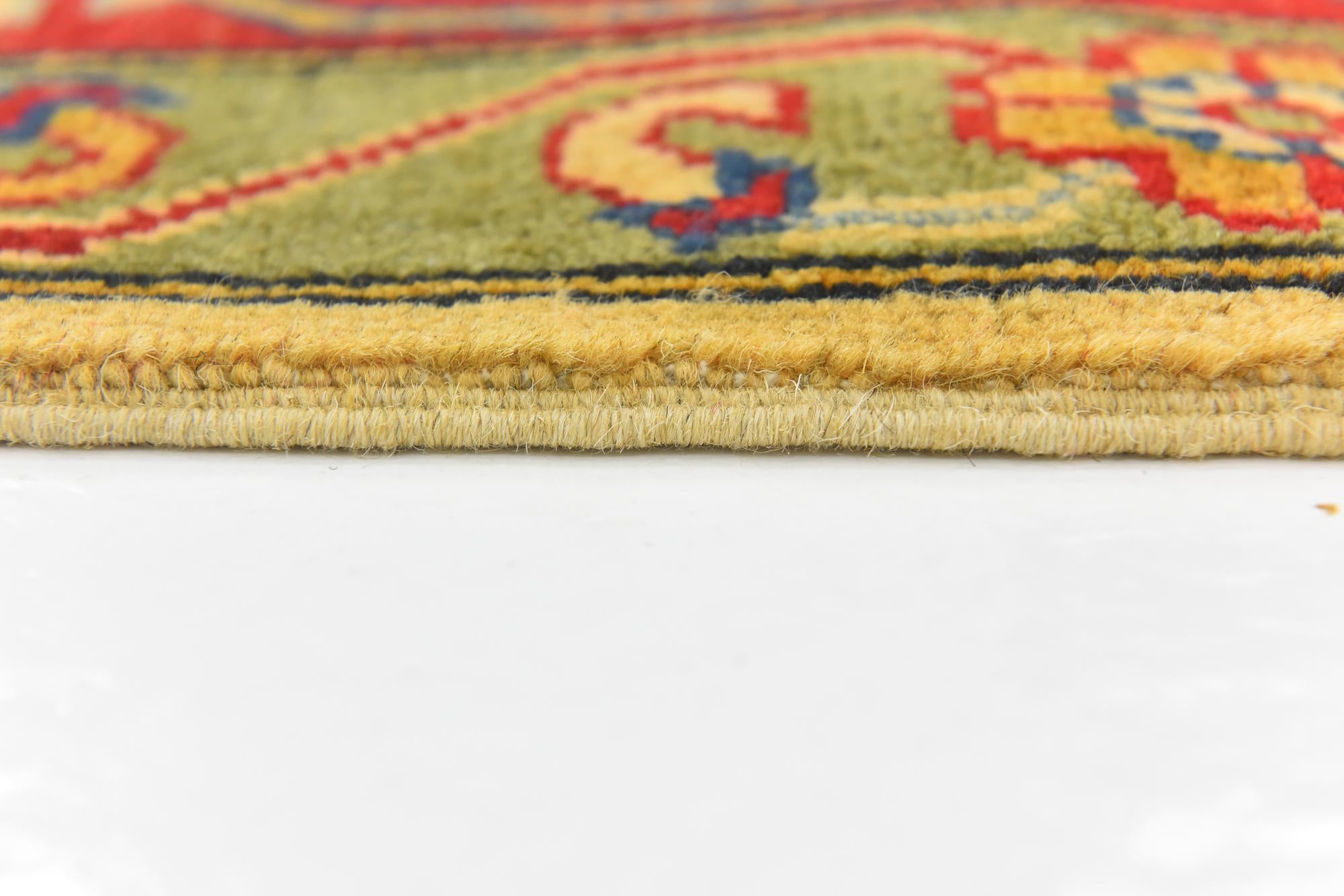 6' 4 x 9' 7 Hand Knotted Kazak Rug