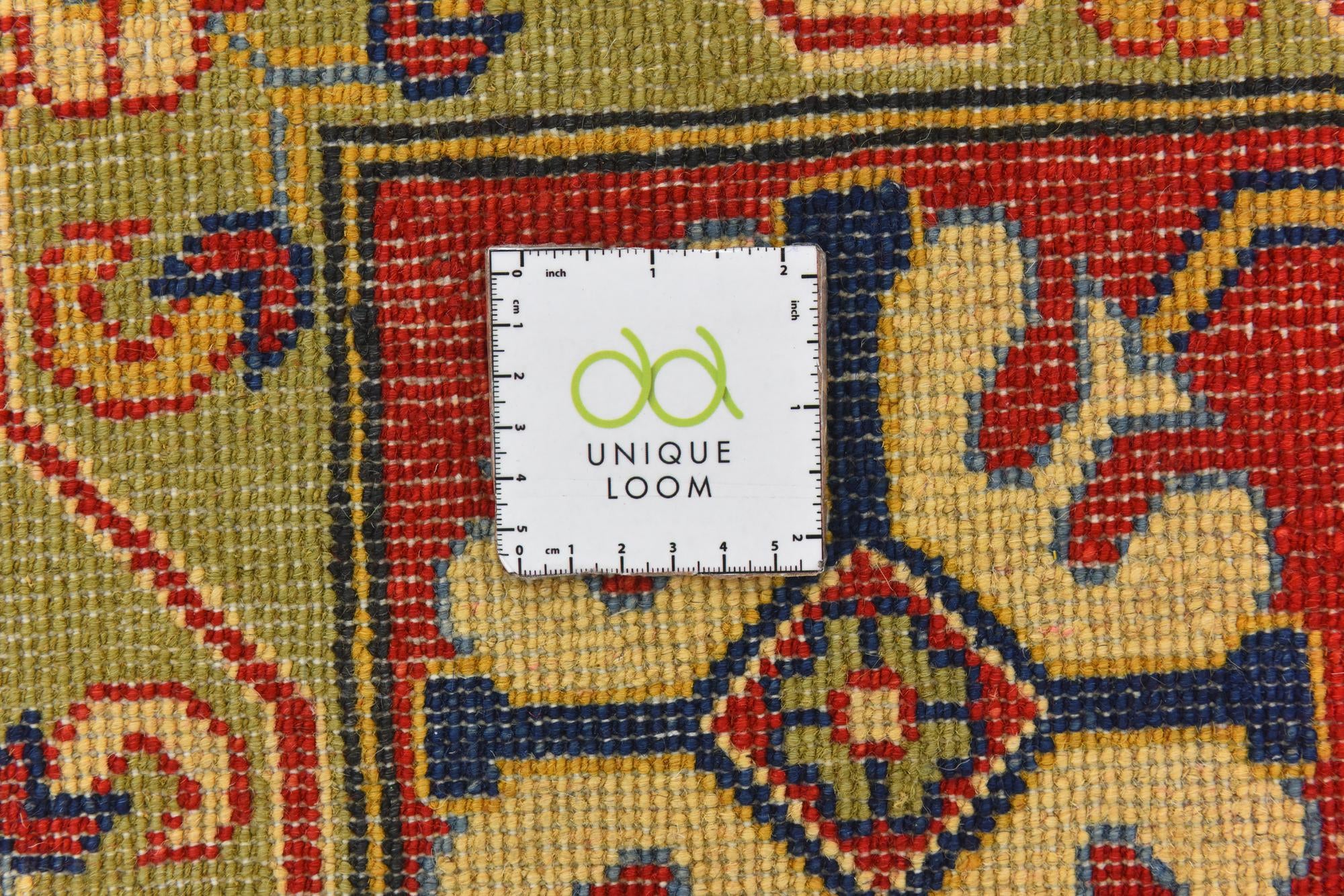 6' 4 x 9' 7 Hand Knotted Kazak Rug