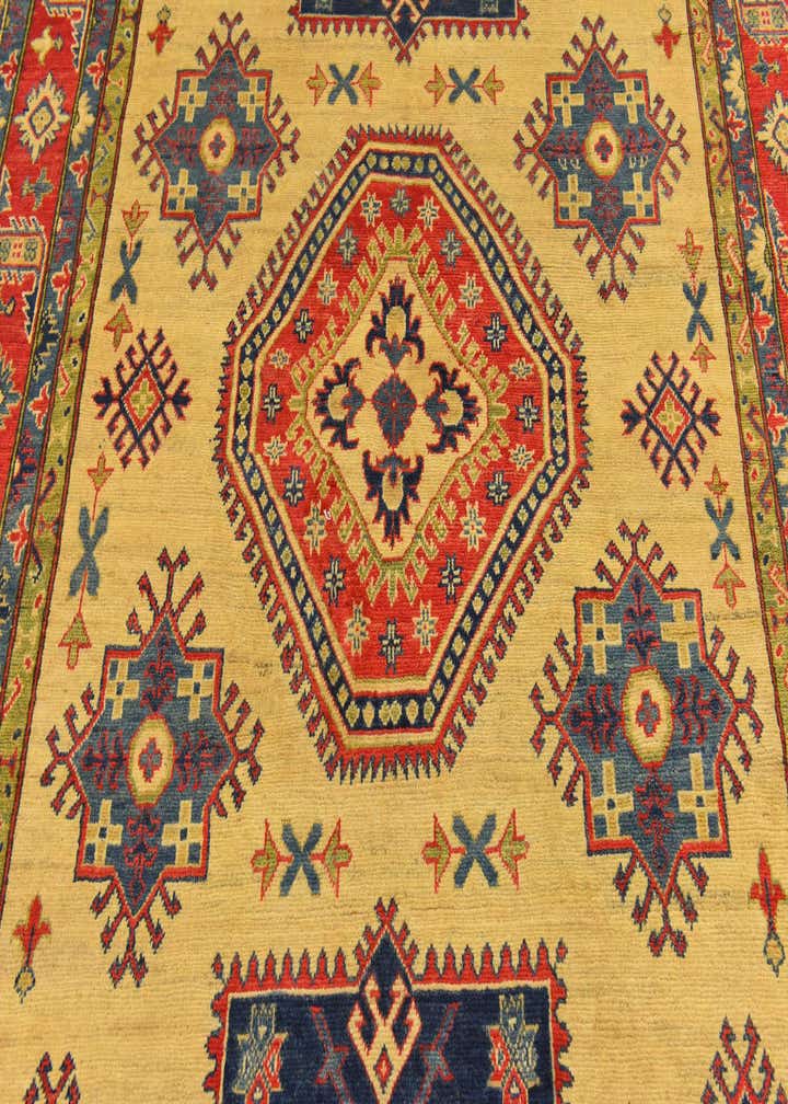 6' 5 x 9' 9 Hand Knotted Kazak Rug