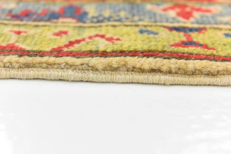 Detail image of 6' 5 x 9' 9 Hand Knotted Kazak Rug