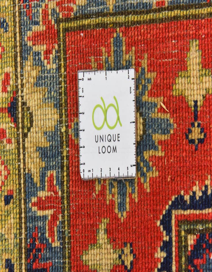 Detail image of 6' 5 x 9' 9 Hand Knotted Kazak Rug