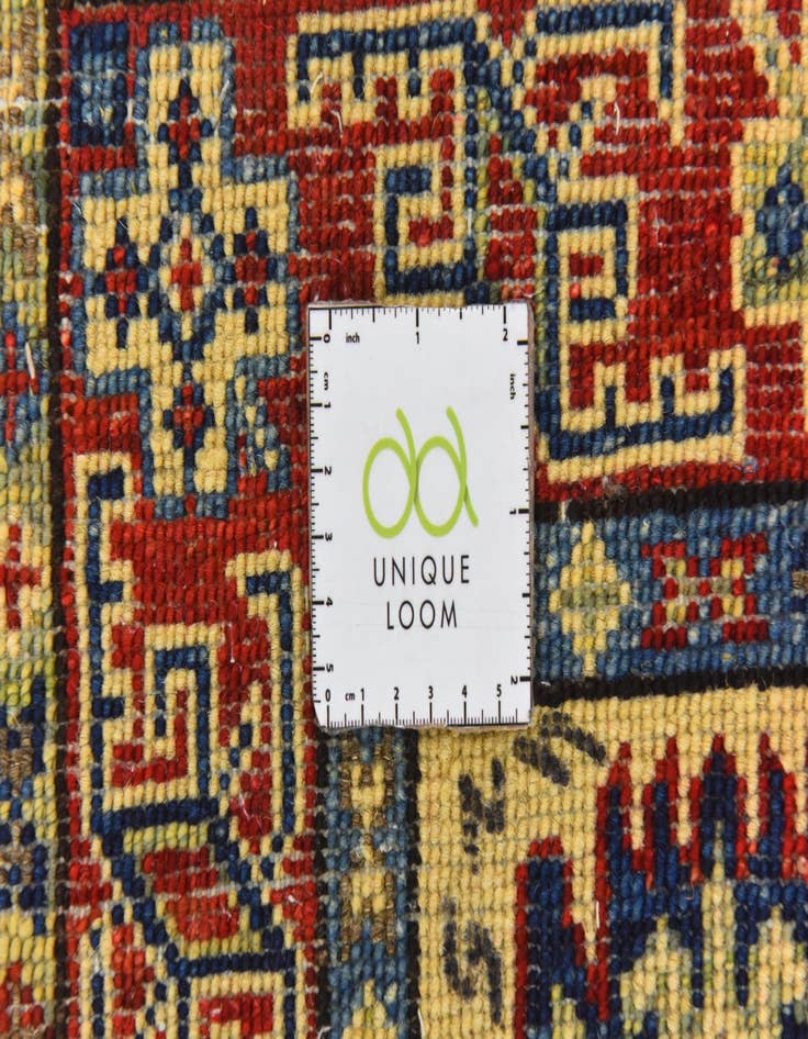 Detail image of 3' 1 x 4' 11  Hand Knotted Kazak Rug