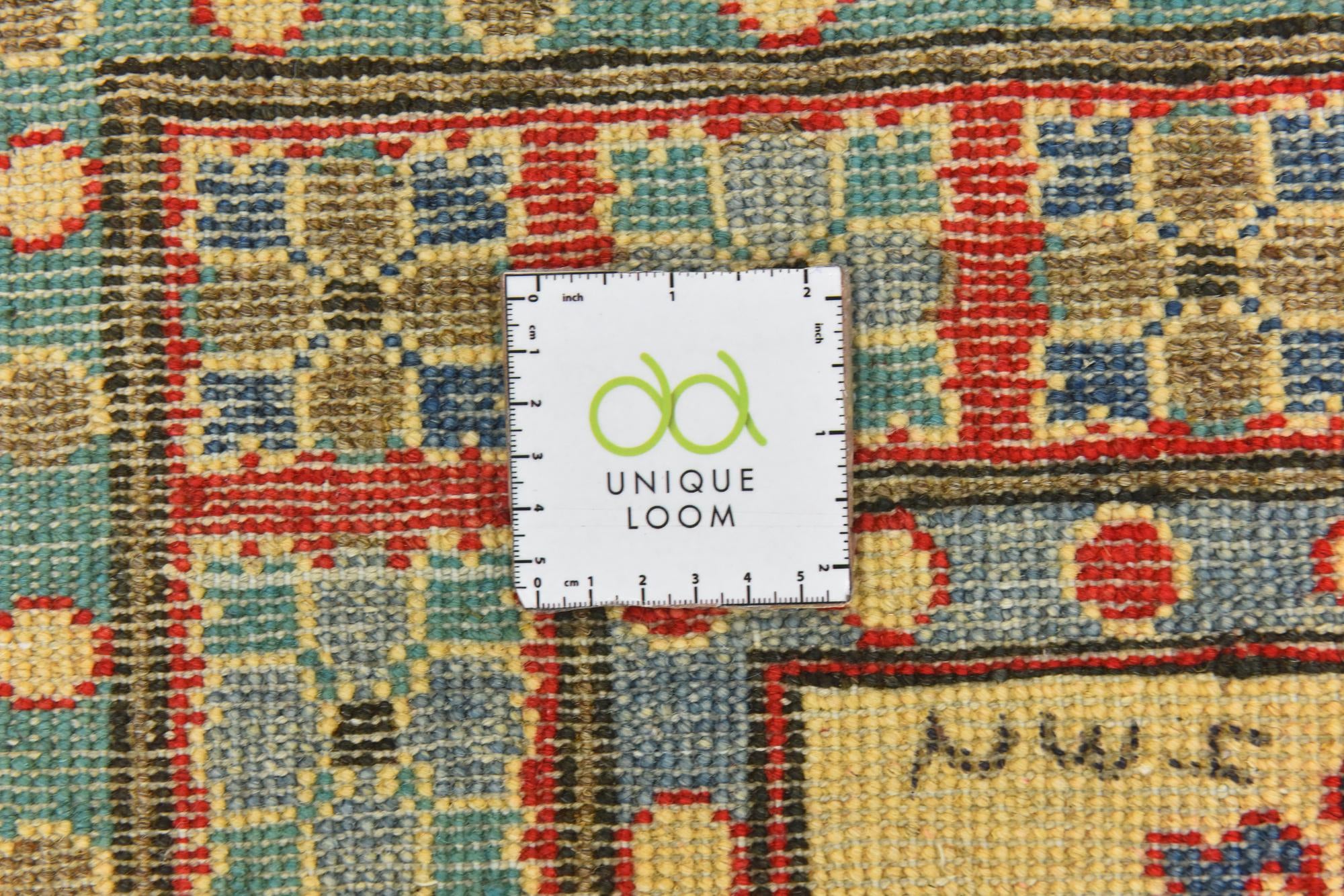 3' 3 x 4' 8 Hand Knotted Kazak Rug