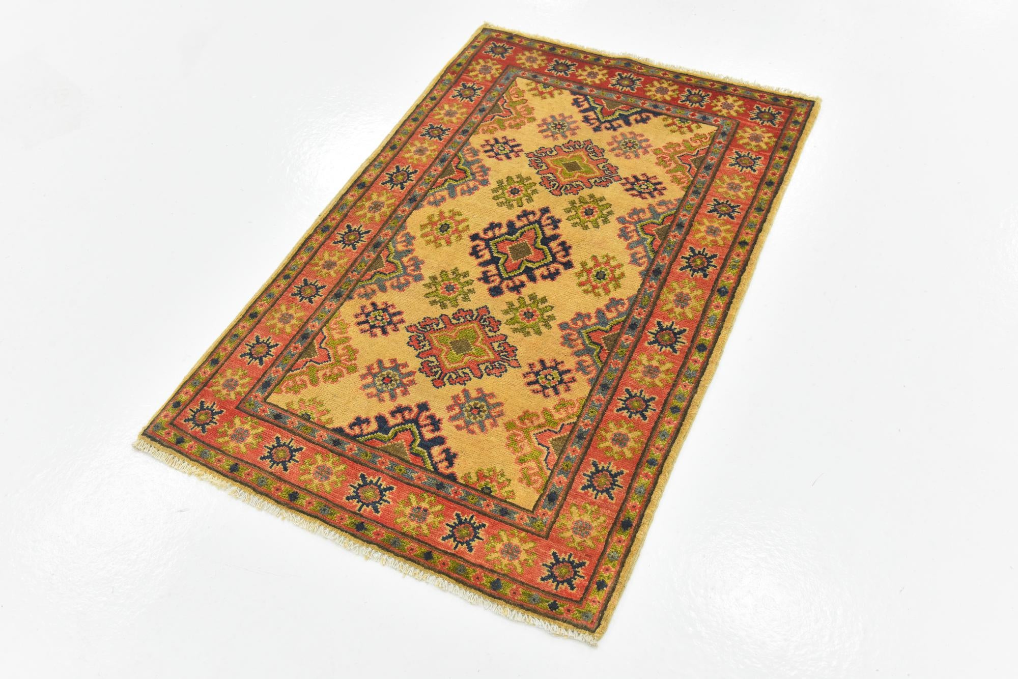 2' 8 x 4' 2 Hand Knotted Kazak Rug