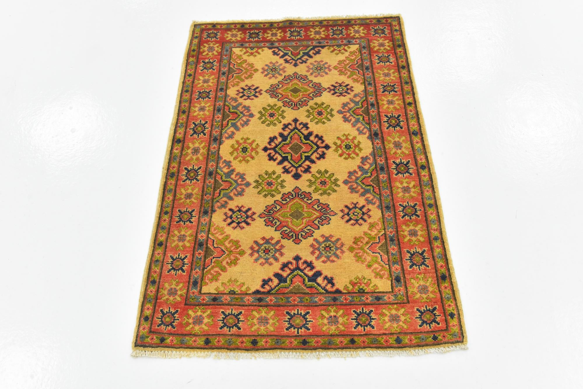 2' 8 x 4' 2 Hand Knotted Kazak Rug