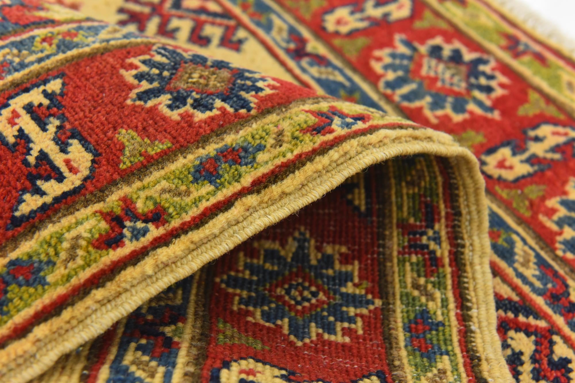 2' 7 x 4' 1 Hand Knotted Kazak Rug