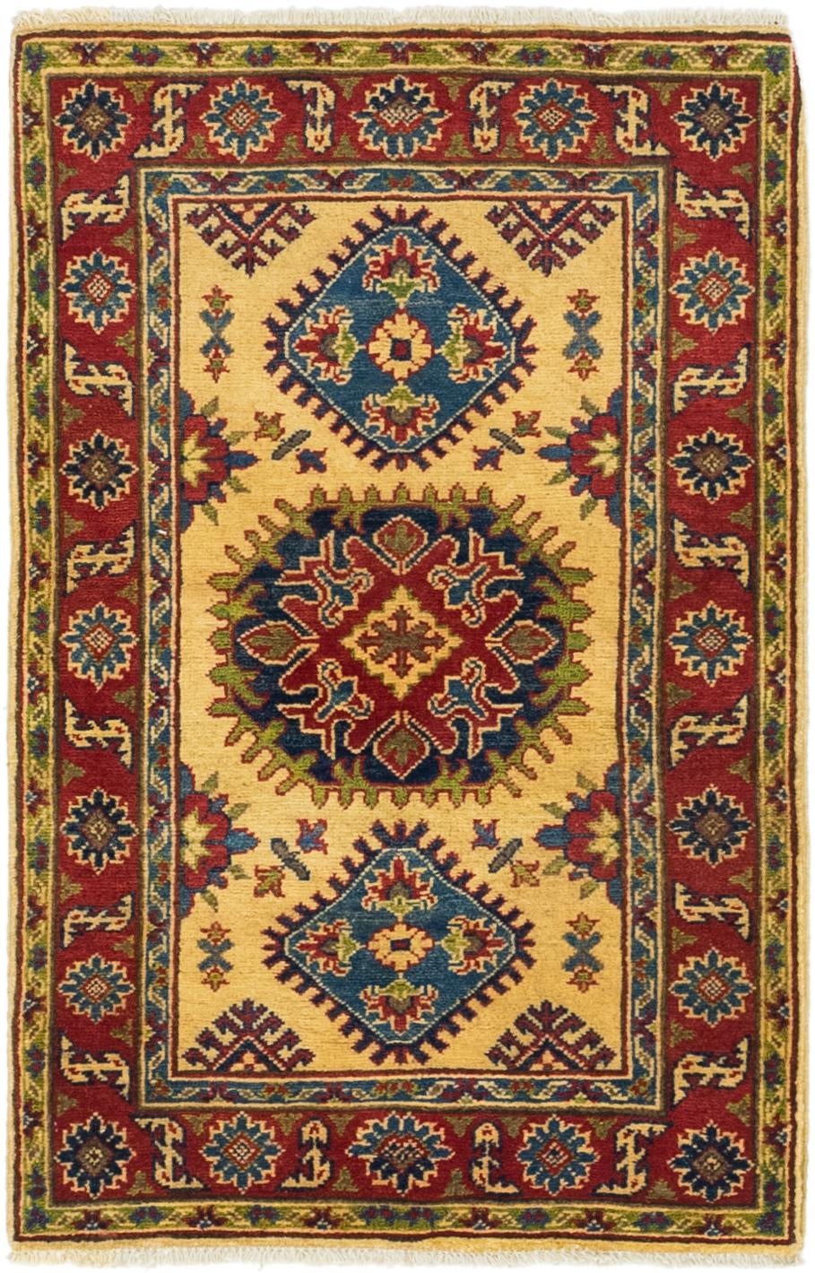 2' 7 x 4' 1 Hand Knotted Kazak Rug