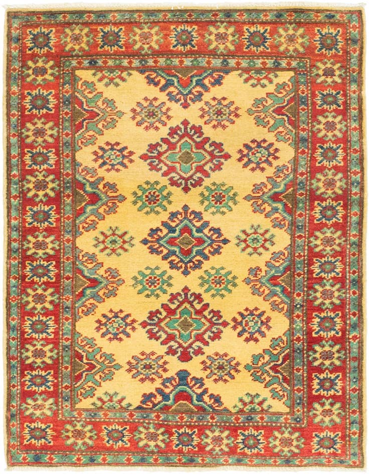 Detail image of 2' 9 x 3' 9 Hand Knotted Kazak Rug