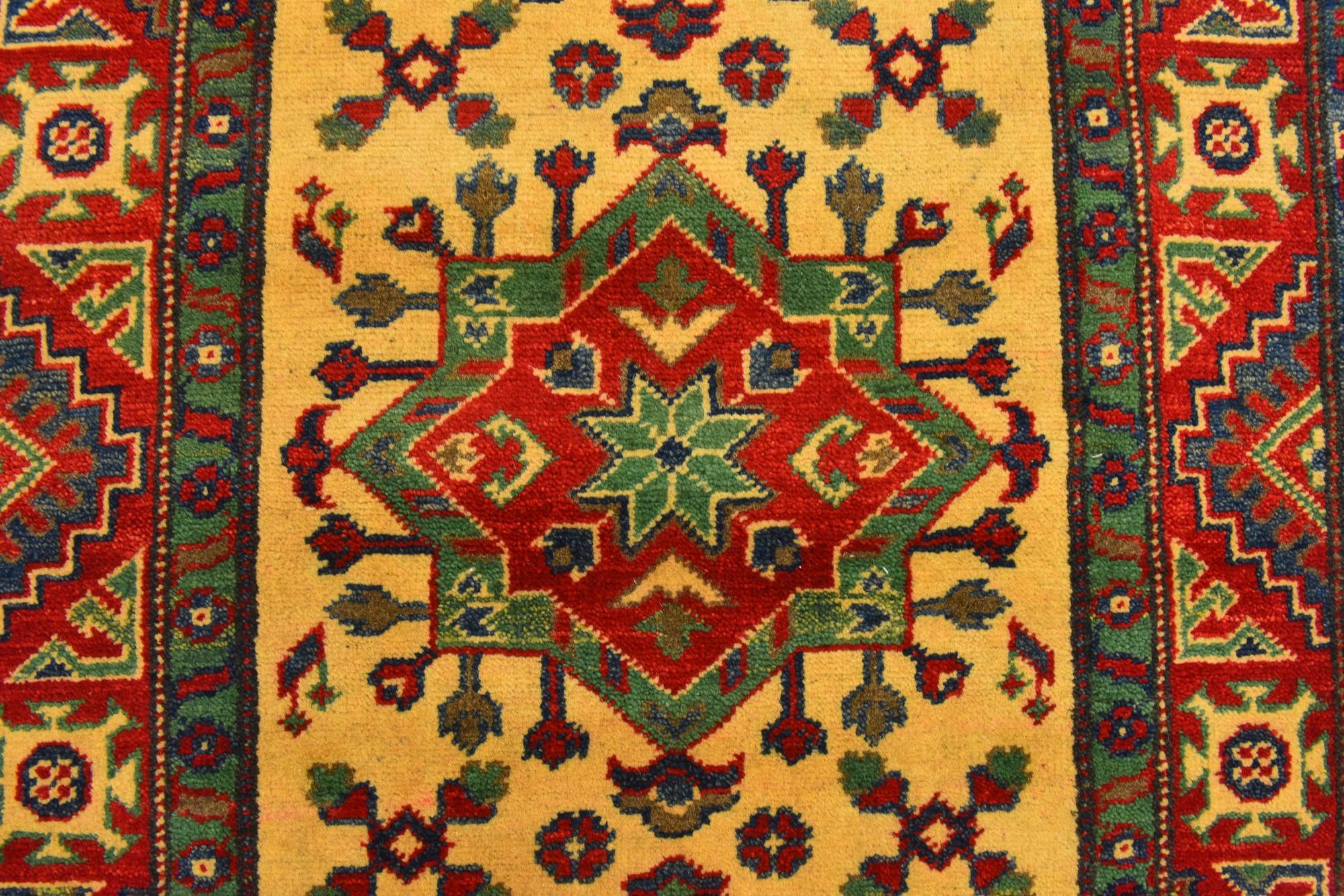 2' 10 x 3' 10 Hand Knotted Kazak Rug