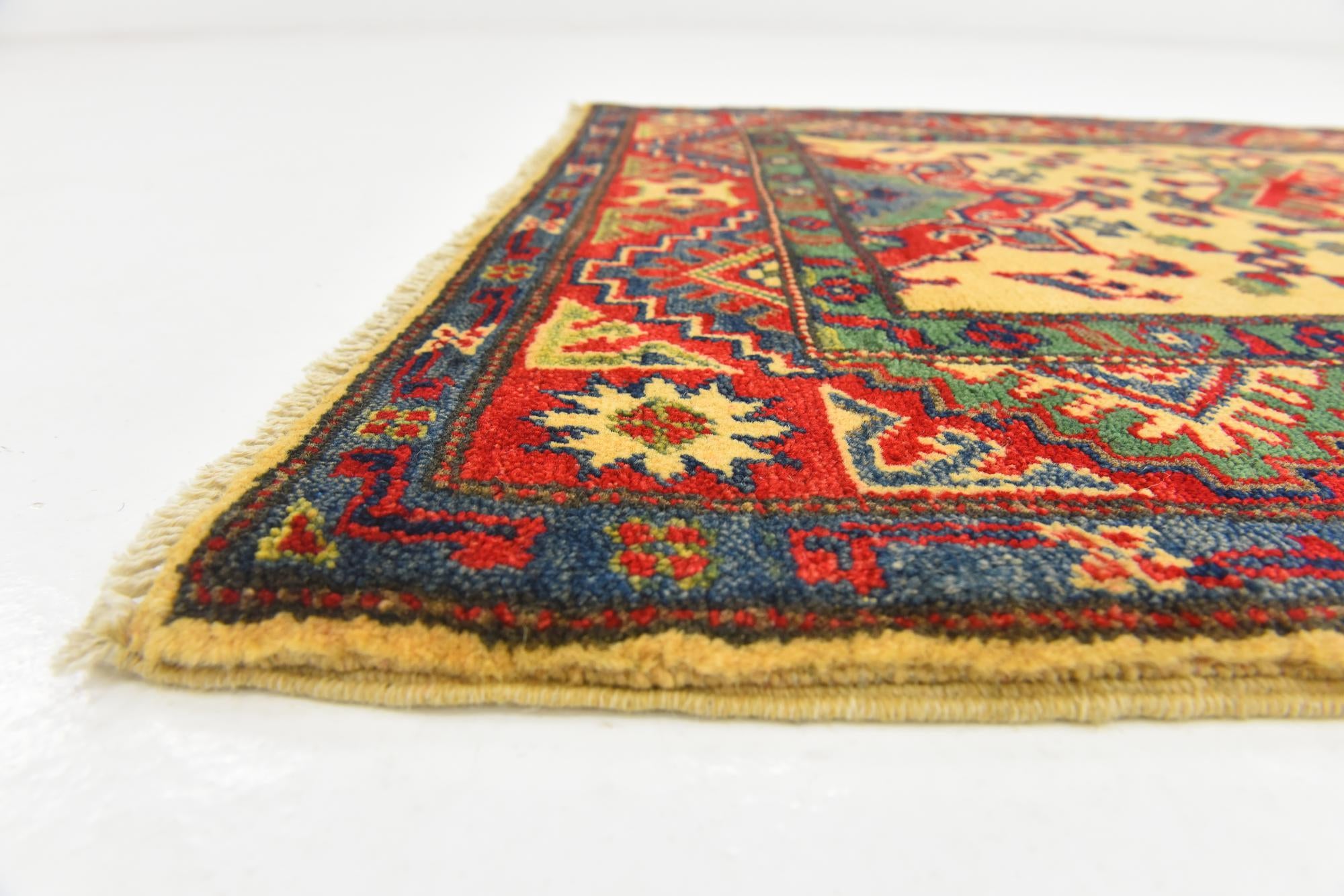 2' 10 x 3' 10 Hand Knotted Kazak Rug
