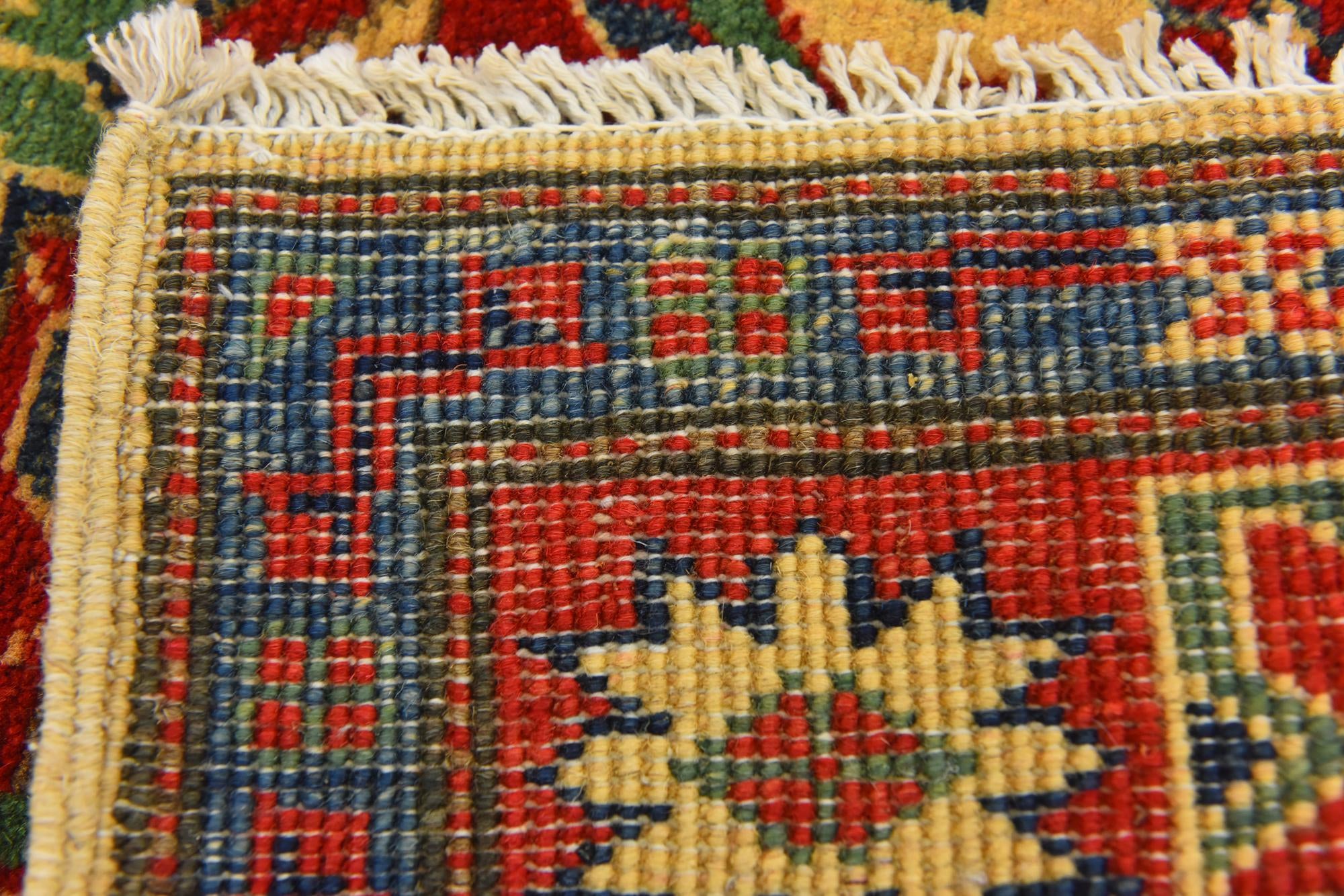2' 10 x 3' 10 Hand Knotted Kazak Rug