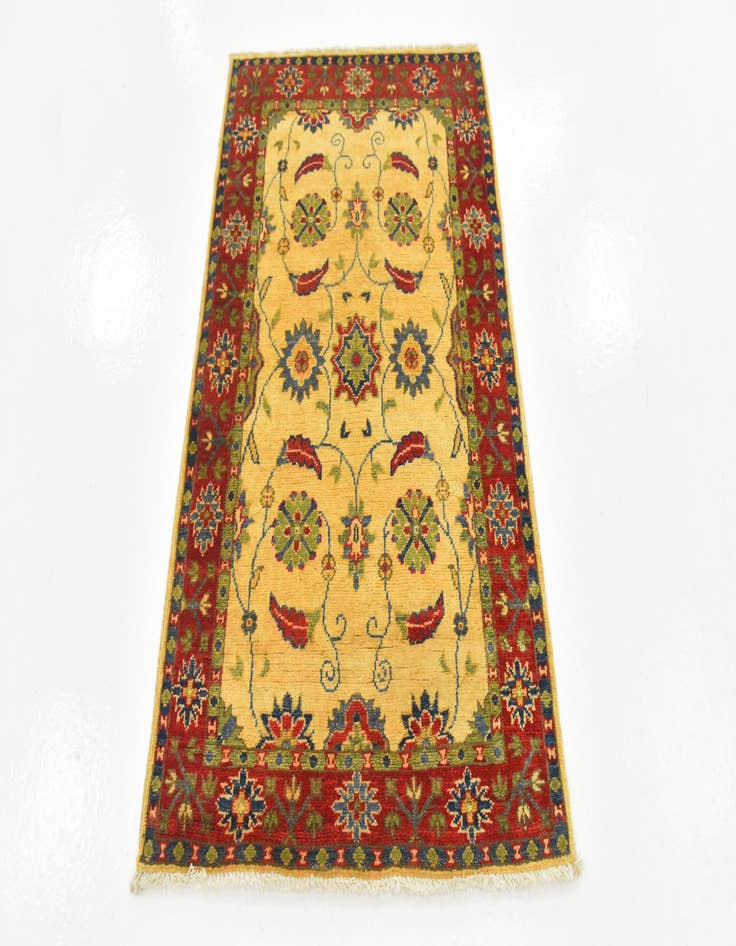 Detail image of 2' 7 x 4' 2 Hand Knotted Kazak Rug