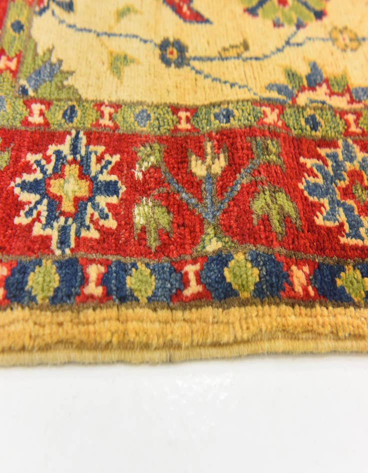 Detail image of 2' 7 x 4' 2 Hand Knotted Kazak Rug