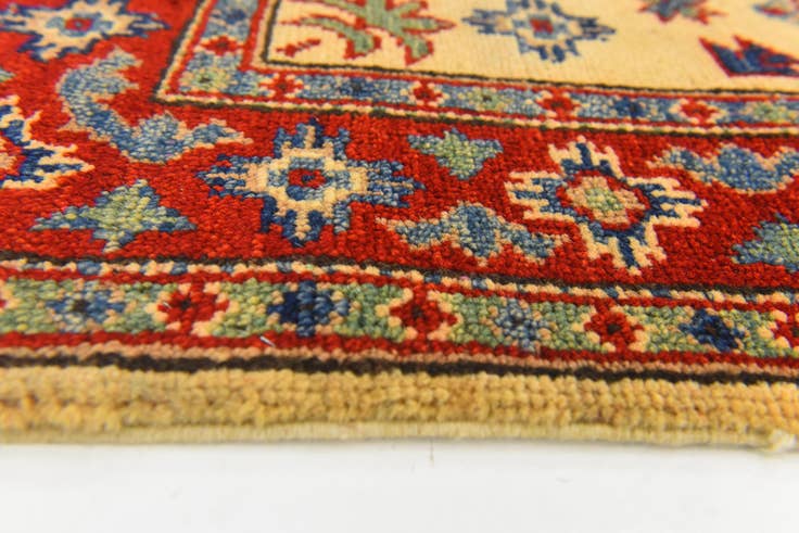 Detail image of 2' 8 x 4' Hand Knotted Kazak Rug
