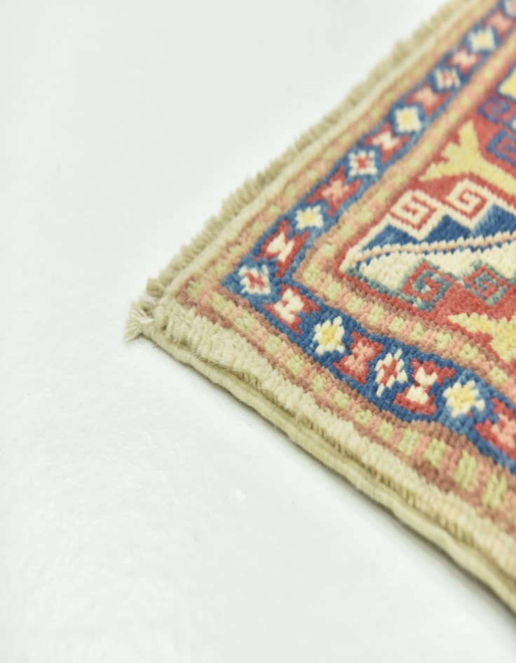 Detail image of 3' x 5' Hand Knotted Kazak Rug