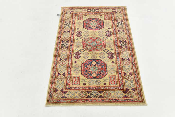 2' 7 x 4' 1 Hand Knotted Kazak Oriental Rug