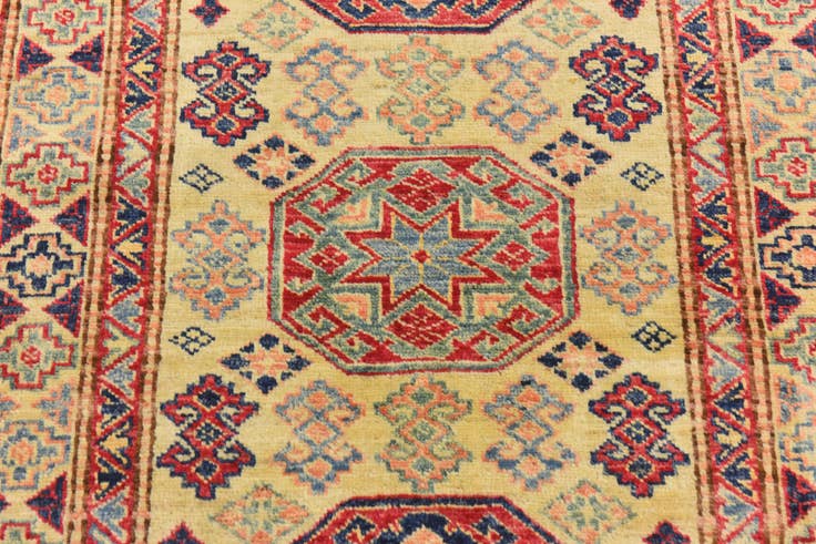 Detail image of 2' 7 x 4' 1 Hand Knotted Kazak Oriental Rug