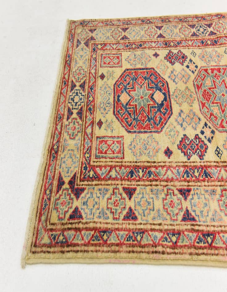 Detail image of 2' 7 x 4' 1  Hand Knotted Kazak Oriental Rug