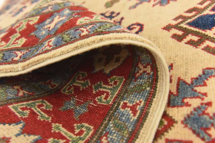 3' 11 x 5' 9 Hand Knotted Kazak Rug