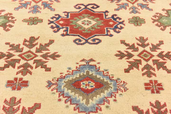 3' 11 x 5' 9 Hand Knotted Kazak Rug