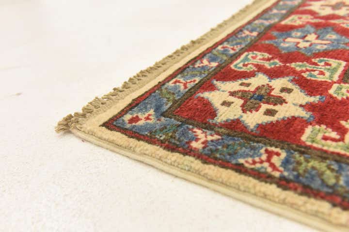 3' 11 x 5' 9 Hand Knotted Kazak Rug