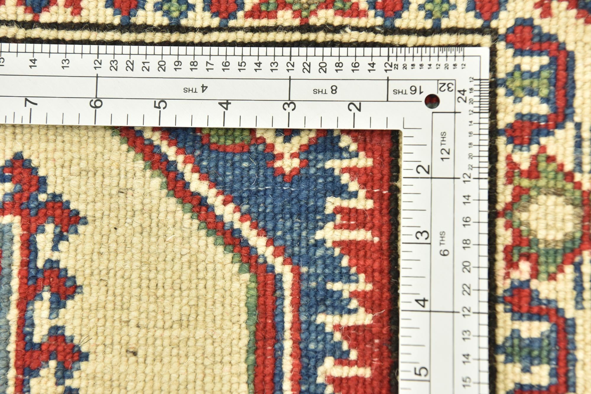 2' 8 x 4' 5 Hand Knotted Kazak Rug