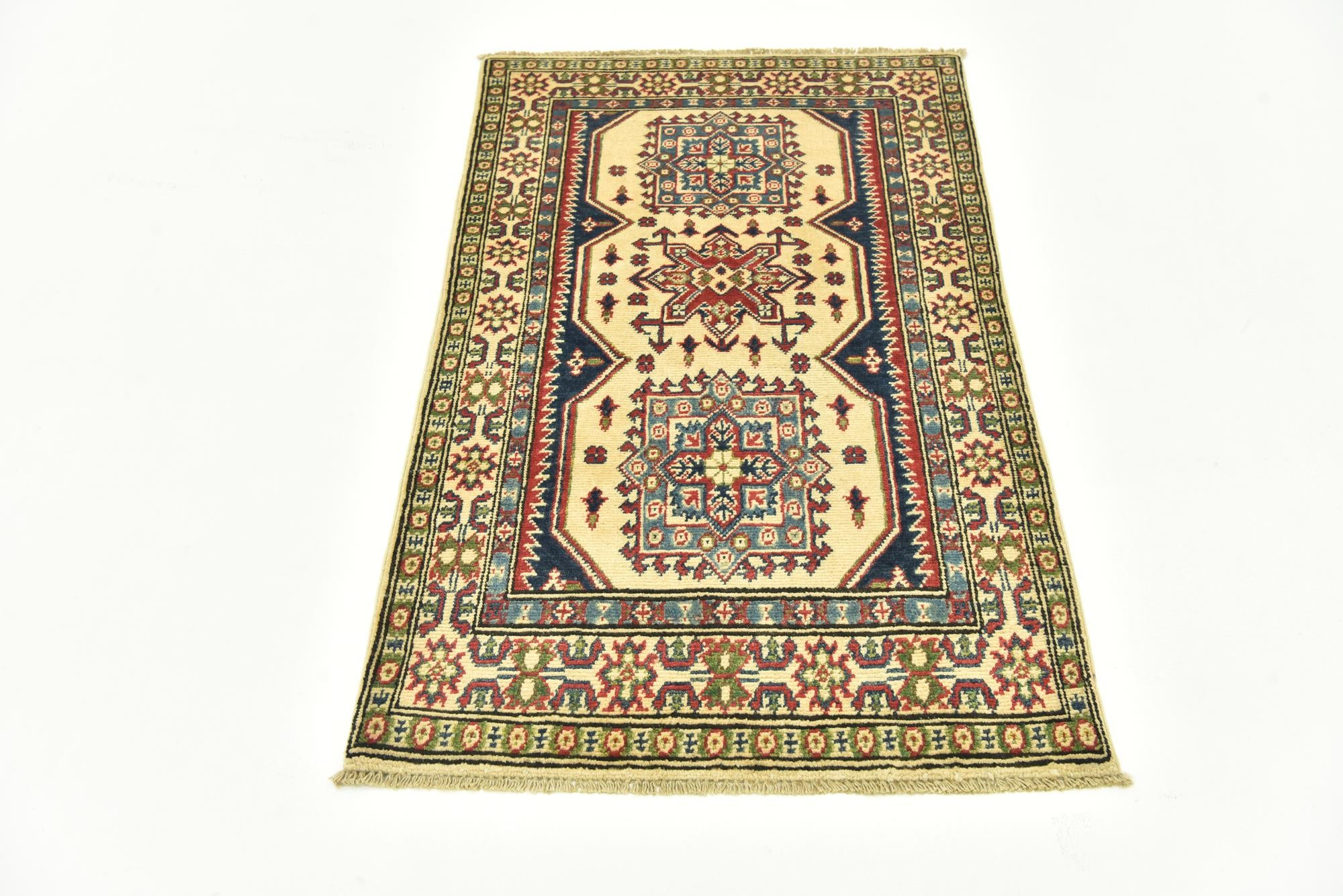 2' 8 x 4' 5 Hand Knotted Kazak Rug